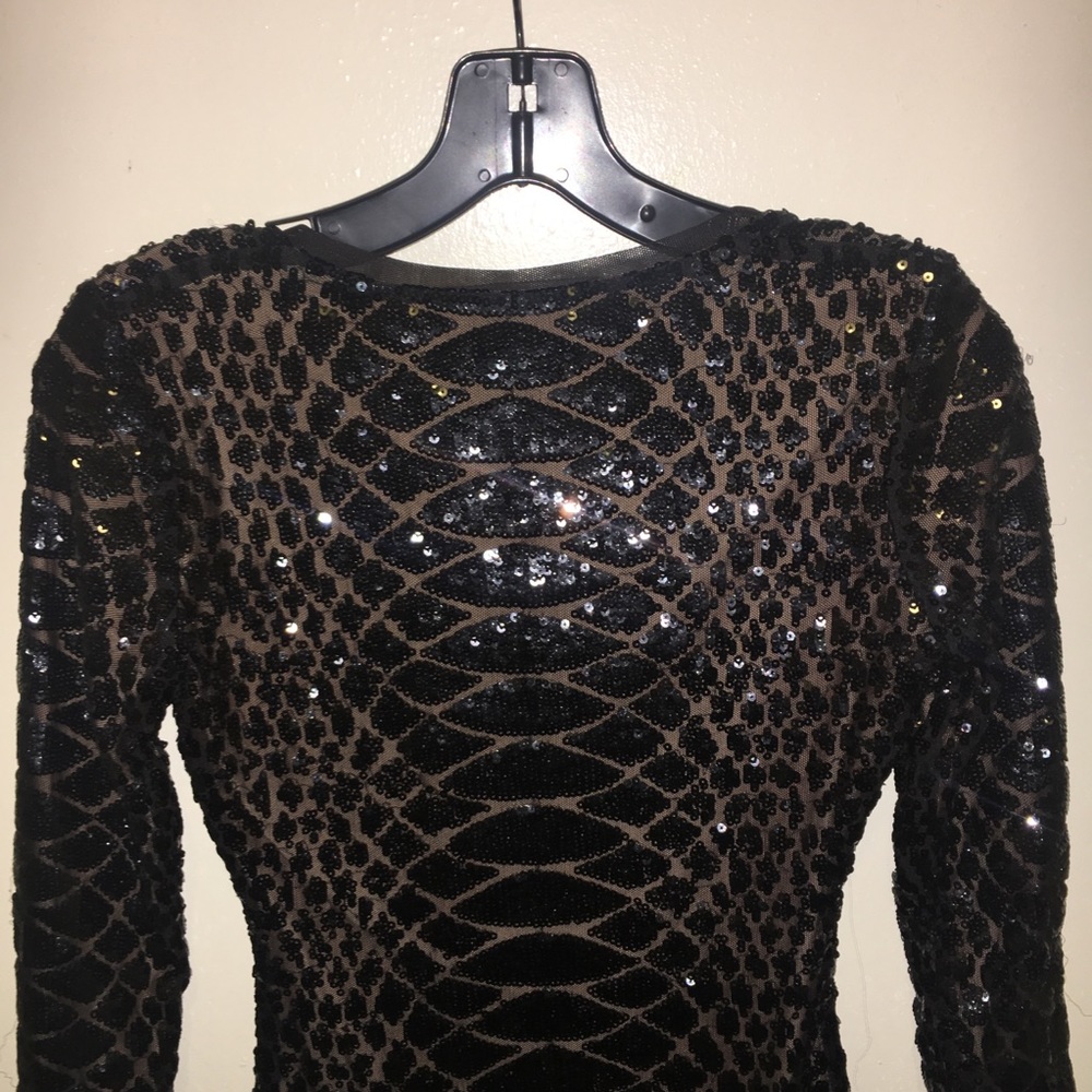 BCBG Python sequins dress - Picture 4 of 6